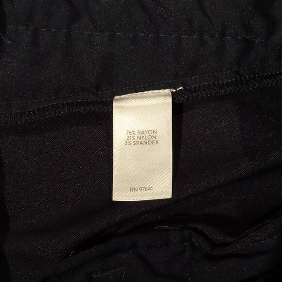 J. Jill Pants  sz 18  Navy Blue  Refined Woven Trousers  Wearever Collection EUC - Picture 6 of 10